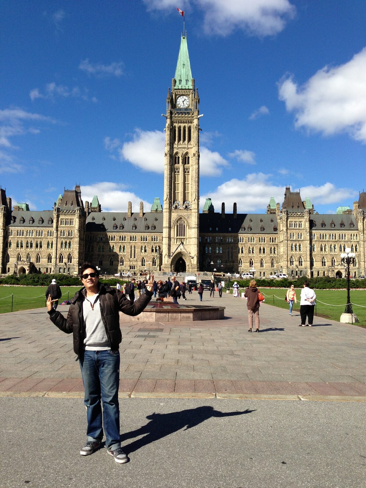 A young Hugo — the Montreal years